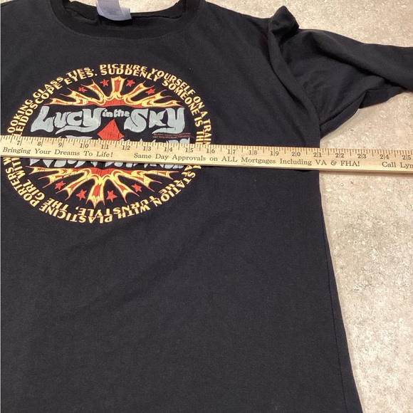 Lennon & McCartney tshirt long sleeve Lucy in the sky with Diamonds shirt Size L - Picture 3 of 6